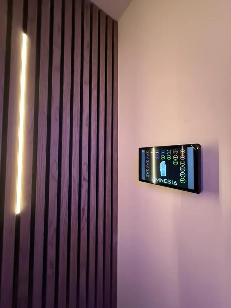 Écran de pilotage d'une installation lumière